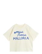 Mallorca Sp Ss Tee Tops T-Kortærmet Skjorte White Mini Rodini