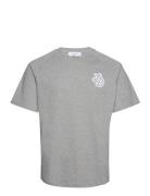 Darren T-Shirt Tops T-Kortærmet Skjorte Grey Les Deux