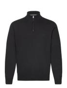 Padro-L Tops Knitwear Half Zip Jumpers Black BOSS