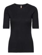 Sc-Dollie Tops Knitwear Jumpers Black Soyaconcept