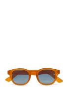 Acetate Frame Sunglasses Solbriller Orange Mango