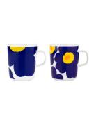 Iso Unikko+Unikko Mug 2,5 Dl Home Tableware Cups & Mugs Coffee Cups Bl...