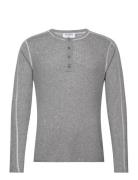Light Rib Sweater Designers Sweatshirts & Hoodies Sweatshirts Grey Fil...