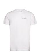 Heavyweight Organic Logo Tee Tops T-Kortærmet Skjorte White S.T. VALEN...
