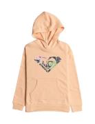 Surf Feeling Hoodie Terry Tops Sweatshirts & Hoodies Hoodies Cream Rox...