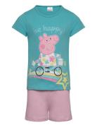 Set Pyjalong Pyjamassæt Blue Gurli Gris