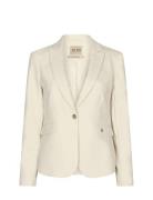 Mmblake Night Blazer Blazers Single Breasted Blazers Cream MOS MOSH