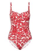 Swimsuit Badedragt Badetøj Red Rosemunde