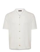 Mattis Reg Shirt S-S Designers Shirts Short-sleeved White Oscar Jacobs...