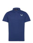 Pinnacle Engineered Knit Polo 2 Tops Knitwear Short Sleeve Knitted Pol...