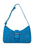 Apollo Rivet Suede Bags Top Handle Bags Blue Nunoo