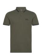Sportswear Relaxed Tipped Polo Tops Polos Short-sleeved Green Superdry