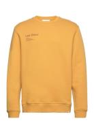 Brody Sweatshirt Tops Sweatshirts & Hoodies Sweatshirts Yellow Les Deu...