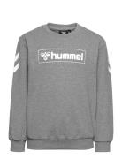 Hmlbox Sweatshirt Sport Sweatshirts & Hoodies Sweatshirts Grey Hummel