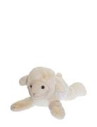Lying Lamb Toys Soft Toys Stuffed Animals White Teddykompaniet