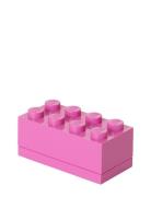 Lego Mini Box 8 Home Kids Decor Storage Storage Boxes Pink LEGO STORAG...