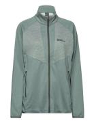 Blattsteig Fz W Sport Sweatshirts & Hoodies Fleeces & Midlayers Green ...