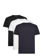 Bs Antiqua Regular Fit T-Shirt Tops T-Kortærmet Skjorte Black Bruun & ...