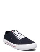 Core Corporate Vulc Canvas Low-top Sneakers Navy Tommy Hilfiger