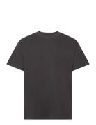 Sddanton Ss Tops T-Kortærmet Skjorte Black Solid