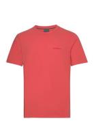 Overdyed Logo Loose Tee Sport T-Kortærmet Skjorte Orange Superdry Spor...