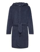 Organic Bath Robe Morgenkåbe Badekåbe Navy Pippi