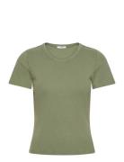 Otis-M Tops T-shirts & Tops Short-sleeved Green MbyM