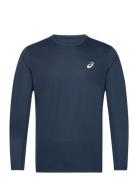 Core Ls Top Sport T-Langærmet Skjorte Blue Asics