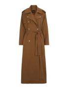 C_Colilong-W Trenchcoat Frakke Brown BOSS