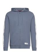 Hwk Fz Hoodie Tops Sweatshirts & Hoodies Hoodies Blue Tommy Hilfiger