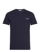 Toulon T-Shirt Tops T-Kortærmet Skjorte Navy Les Deux