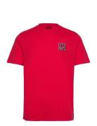 Dimoniti Tops T-Kortærmet Skjorte Red HUGO