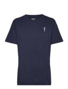 Men’s Cotton Tee Sport T-Kortærmet Skjorte Navy RS Sports