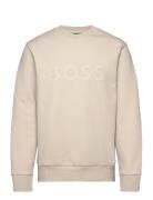 Salbo Sport Sweatshirts & Hoodies Sweatshirts Beige BOSS