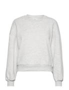 Basic Sweater Tops Sweatshirts & Hoodies Sweatshirts Grey Gina Tricot