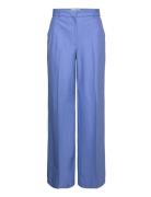 Slfeliana Hw Wide Pant N Bottoms Trousers Suitpants Blue Selected Femm...
