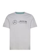 Mapf1 Ess Logo Tee Sport T-Kortærmet Skjorte Silver PUMA Motorsport