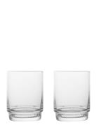 Saga Tumbler, 2-Pack Home Tableware Glass Drinking Glass Nude Sagaform