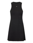 Tjw Fit N Flare Tank Dress Dresses Summer Dresses Black Tommy Jeans