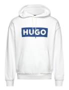 Nalves Tops Sweatshirts & Hoodies Hoodies White HUGO BLUE