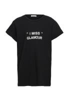 G Stanley Glamour Tee Tops T-Kortærmet Skjorte Black Designers Remix G...