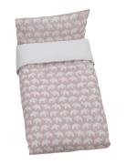 Elephant Eco, Bed Set, Crib, Pink Home Sleep Time Bed Sets Pink Rätt S...