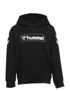 Hmlbox Hoodie Sport Sweatshirts & Hoodies Hoodies Black Hummel