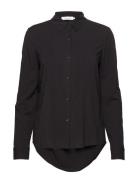 Milly Np Shirt 9942 Tops Shirts Long-sleeved Black Samsøe Samsøe