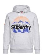 Great Outdoors Graphic Hoodie Tops Sweatshirts & Hoodies Hoodies Grey ...