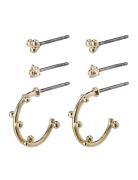 Gracefulness Earrings Accessories Jewellery Earrings Hoops Gold Pilgri...