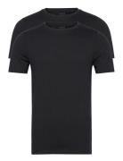 Onsbasic Slim O-Neck 2-Pack Noos Tops T-Kortærmet Skjorte Black ONLY &...