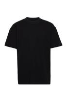 Isac Ss Crew Tops T-Kortærmet Skjorte Black AllSaints