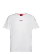 Linked T-Shirt Designers T-Kortærmet Skjorte White HUGO