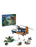 Jungleeventyr – Helikopter Og Ekspeditionsbase 60437 Toys Lego Toys Le...